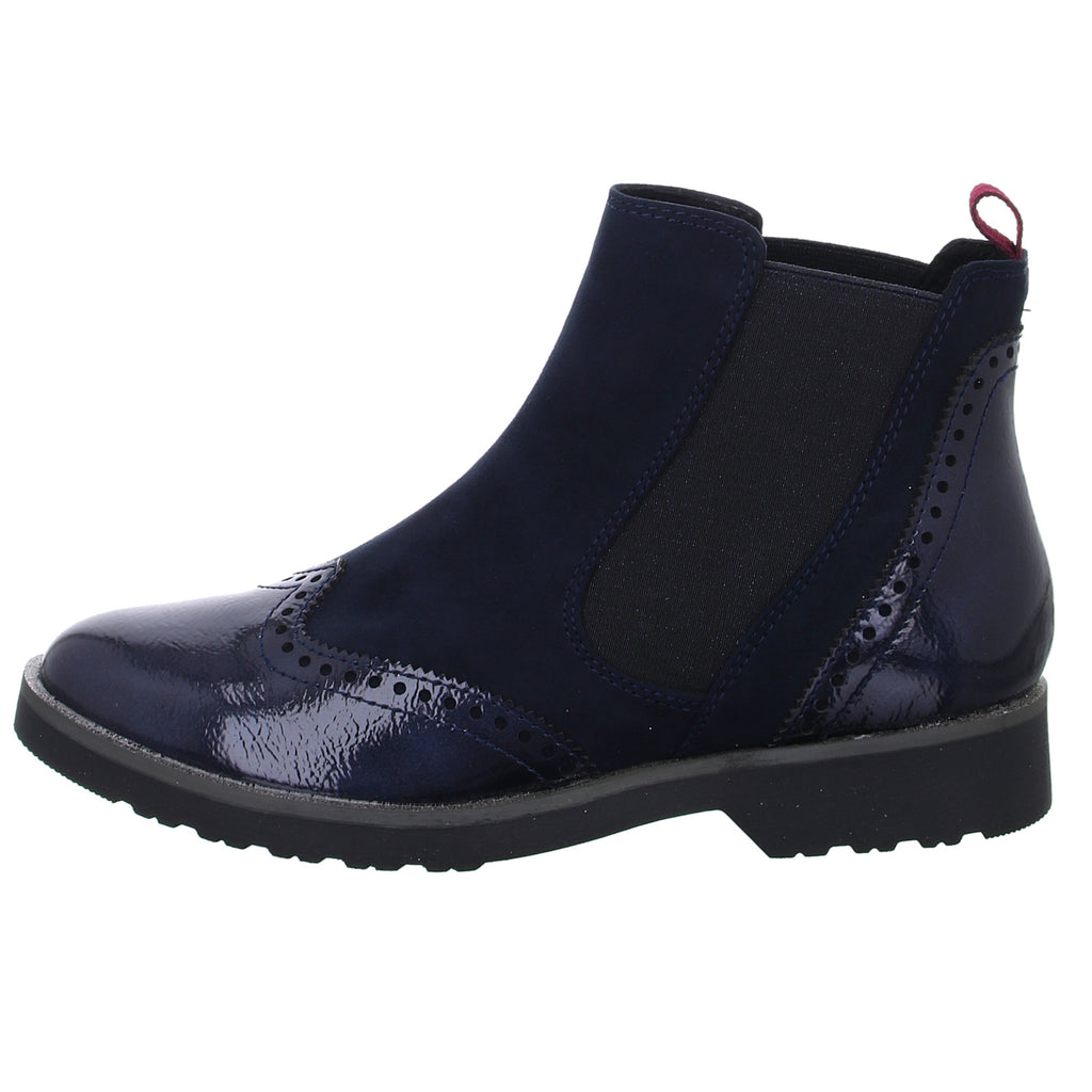 MARCO TOZZI Schlupf-/Reißverschlußstiefelette Warmfutter bis 35mm Absatz (casual) - SchuhEggers.de
