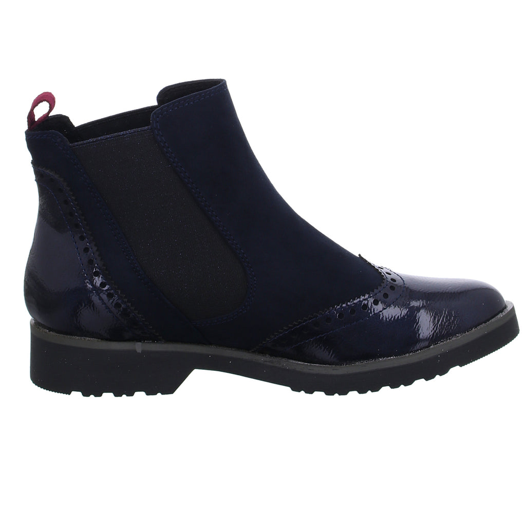 MARCO TOZZI Schlupf-/Reißverschlußstiefelette Warmfutter bis 35mm Absatz (casual) - SchuhEggers.de