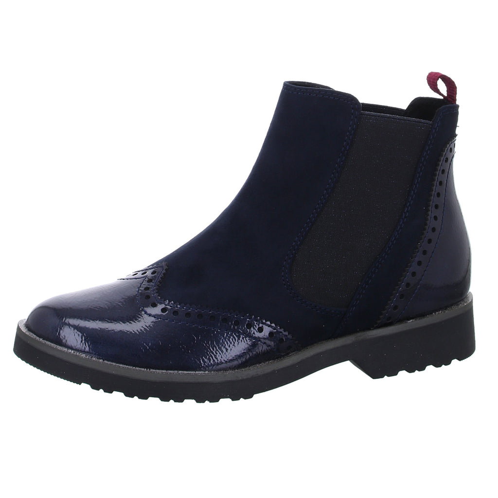MARCO TOZZI Schlupf-/Reißverschlußstiefelette Warmfutter bis 35mm Absatz (casual) - SchuhEggers.de