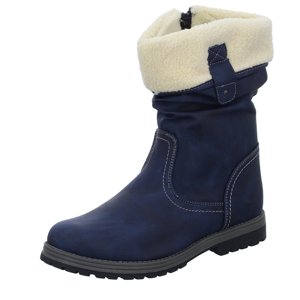 girlZ onlY Schlupf-/Klettstiefelette Warmfutter - SchuhEggers.de